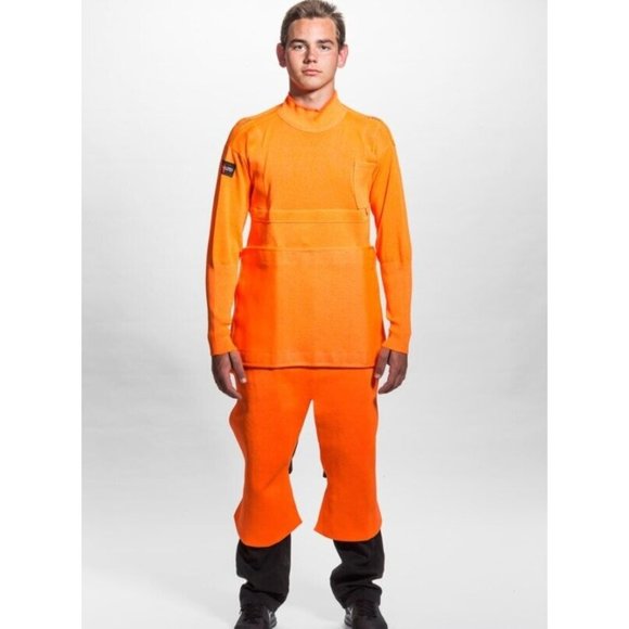 NWT TUFF N LITE PROTECTIVE‎ PACKING SUIT HI-VIZ ORANGE SIZE XL MSRP $498 - Picture 1 of 8